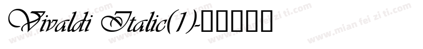 Vivaldi Italic(1)字体转换